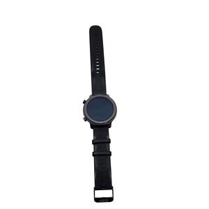 Zizo Tyme‎ Elite Smartwatch Black Silicone Band Fitness Tracker Round Case